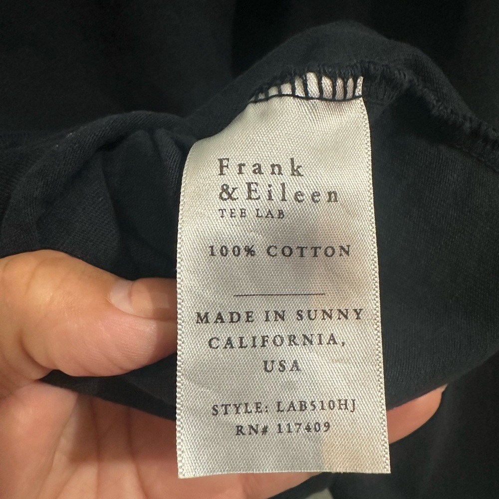 Frank & Eileen Women’s Dark Blue Long Sleeve Shirt - Picture 3 of 6